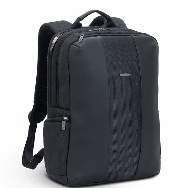 Backpack Rivacase 8165, for Laptop 15.6" & City Bags, Black 112875 Imagini