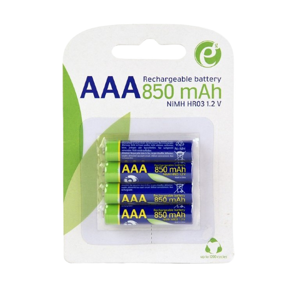 AAA 850mAh, Blister*4, Energenie, Ni-MH, EG-BA-AAA8R4-01 202945 фото