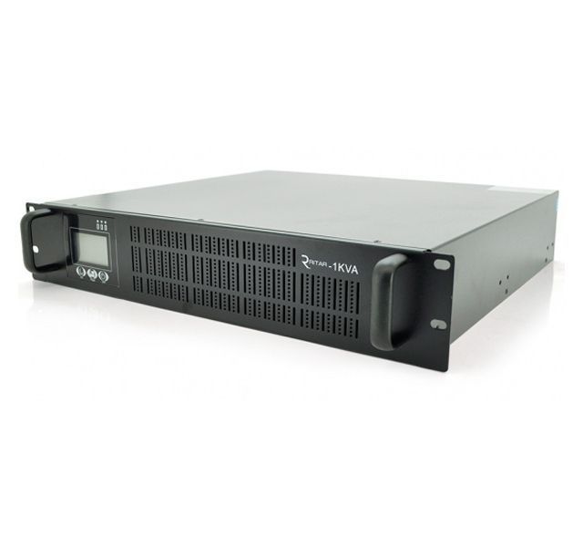 UPS Online Ultra Power 1000VA/900W, RM, RS-232, USB, SNMP Slot, metal case, LCD display 111034 фото