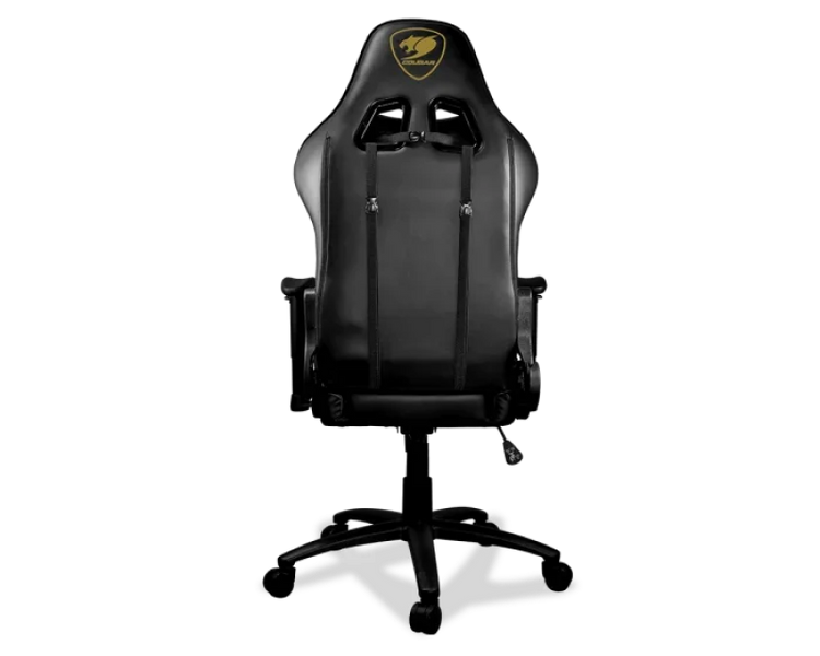Gaming Chair Cougar HOTROD Royal Black/Gold, User max load up to 136kg / height 155-190cm 206745 фото