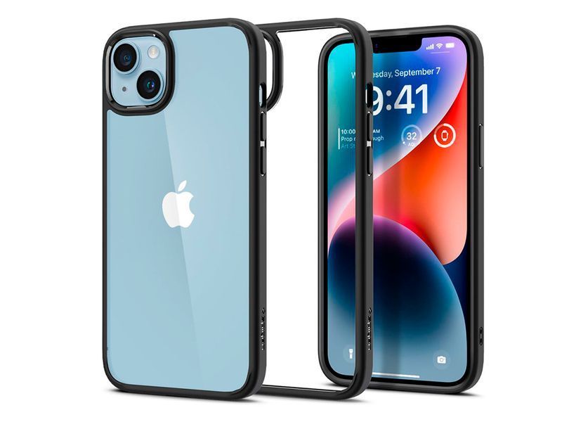 Spigen Смартфон Apple iPhone 14 Plus, Ultra Hybrid, Matte Black 145370 фото
