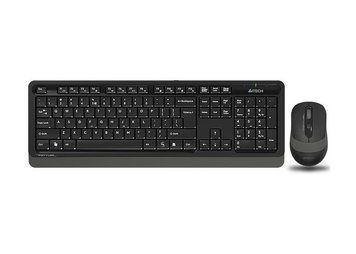 Wireless Keyboard & Mouse A4Tech FG1010S,12 Fn Keys, Laser Engraving, Splash Proof, Silent Mouse, 12 145879 Imagini