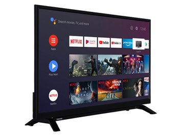 32" LED SMART TV TOSHIBA 32WA2063DG, Телевизор 1368x768 HD, Android TV, Black 202487 фото