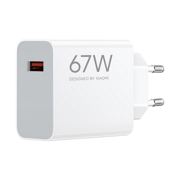Xiaomi Charger 67W HyperCharge Power Adapter (Type-A), BHR07SKEU, White 231921 Imagini