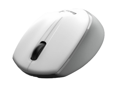 Wireless Mouse Genius NX-7009, 1200 dpi, 3 buttons, Ambidextrous, 65g., 1xAA, White Grey 207085 фото