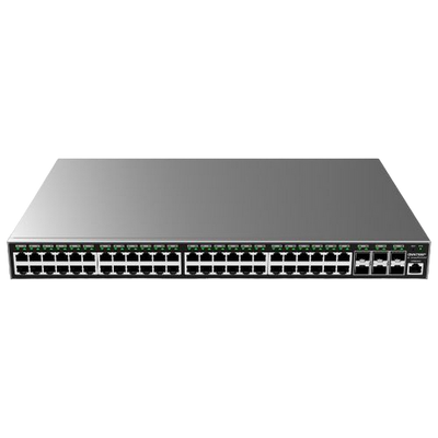 48-Port Gigabit L2+ Managed PoE+ Switch Grandstream "GWN7806P", 48xPoE+ ports, 6xSFP+, 400W Budget, 212582 фото