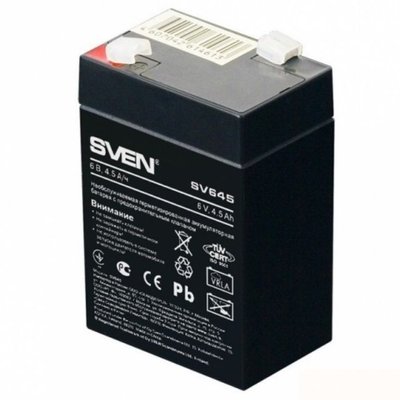 Baterie UPS 6V/ 4.5AH SVEN, SV-0222064 76115 фото