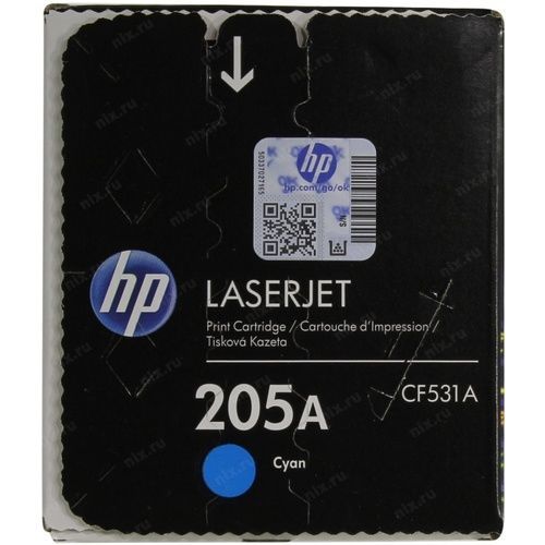 Laser Cartridge HP CF531A (205A) Cyan 120269 фото