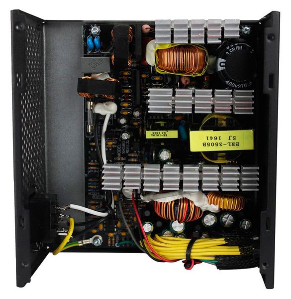 Power Supply ATX 700W GAMEMAX GE-700, 80+, Active PFC, 120mm fan, Retail 80675 фото