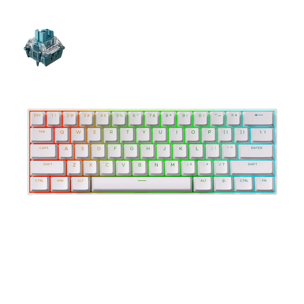 Gaming Keyboard MCHOSE Ace 60 Pro, Mechanical, Uranus Magnetic SW, 60% Layout, PBT, Aluminum, 32K, 0 245305 фото