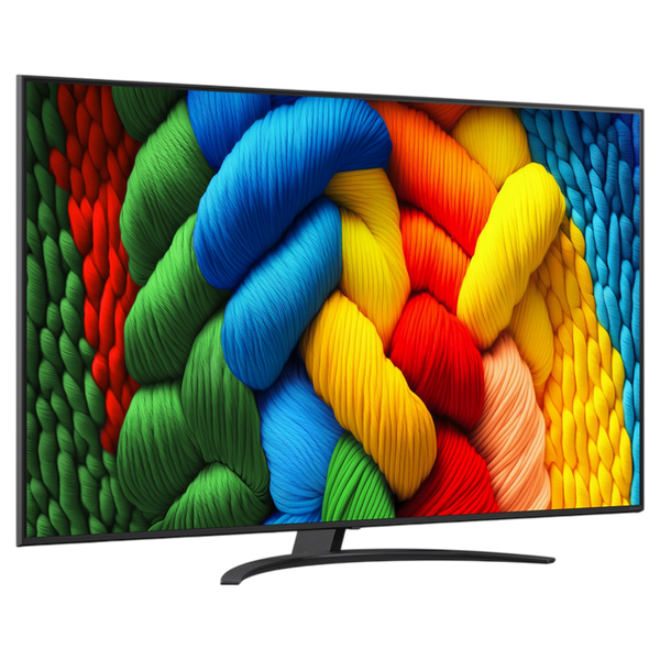 86" LED SMART TV LG 86NANO81A6A, Nanocell, 4K UHD, webOS, Black 234112 Imagini