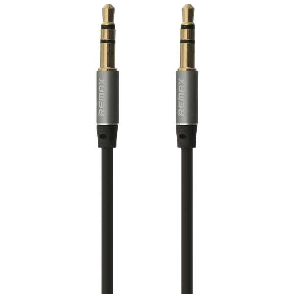 AUX Audio Cable Remax, 2M, Black 205863 фото