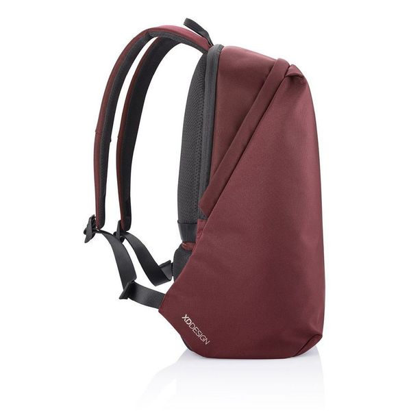 Backpack Bobby Soft, anti-theft, P705.794 for Laptop 15.6" & City Bags, Red 144488 фото