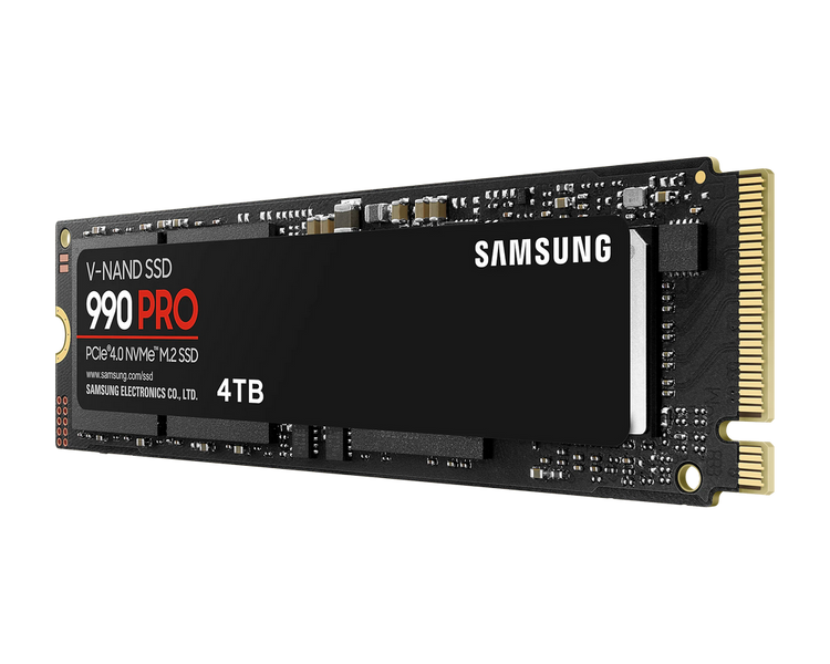 .M.2 NVMe SSD 4.0TB Samsung 990 PRO [PCIe 4.0 x4, R/W:7450/6900MB/s, 1400K/1550K IOPS, 2.4PB, 3DTLC] 215778 Imagini