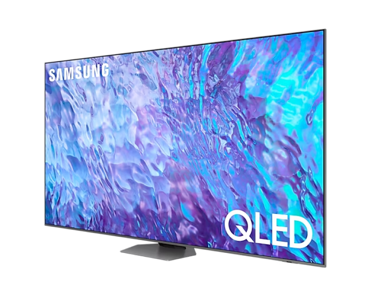 75" LED SMART TV Samsung QE75Q80CAUXUA, QLED 3840x2160, Tizen OS, Black 210958 фото