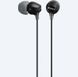 Earphones SONY MDR-EX15LP, 3pin 3.5mm jack L-shaped, Cable: 1.2m, Black 128676 фото 1