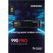 .M.2 NVMe SSD 2.0TB Samsung 990 PRO [PCIe 4.0 x4, R/W:7450/6900MB/s, 1400K/1550K IOPS, 1.2PB, 3DTLC] 148647 фото 5