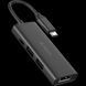 Docking Station A4Tech 4-IN-1, HDMI, USB3.0, USB2.0, USB-C, PD100W, Aluminum, Ash Grey 203839 фото 4