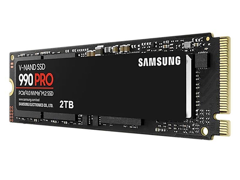 .M.2 NVMe SSD 2.0TB Samsung 990 PRO [PCIe 4.0 x4, R/W:7450/6900MB/s, 1400K/1550K IOPS, 1.2PB, 3DTLC] 148647 фото