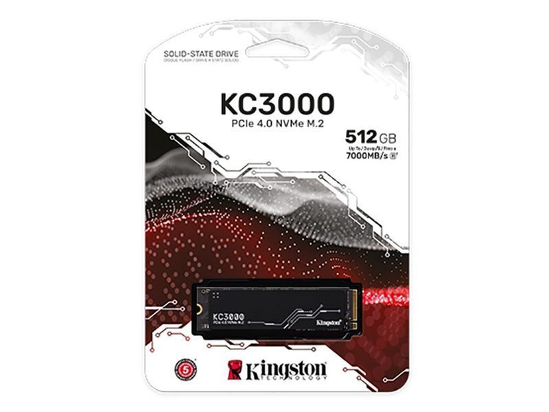 .M.2 NVMe SSD 4.0TB Kingston KC3000 [PCIe 4.0 x4, R/W:7000/7000MB/s, 1000/1000K IOPS, 3DTLC] 144111 фото