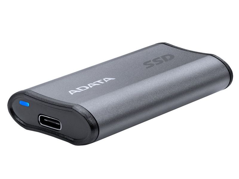 .500GB ADATA Portable Elite SSD SE880 Titanium, USB-C 3.2 (64.8x35x12.3mm, 31g, R/W:2000/2000MB/s) 147082 фото